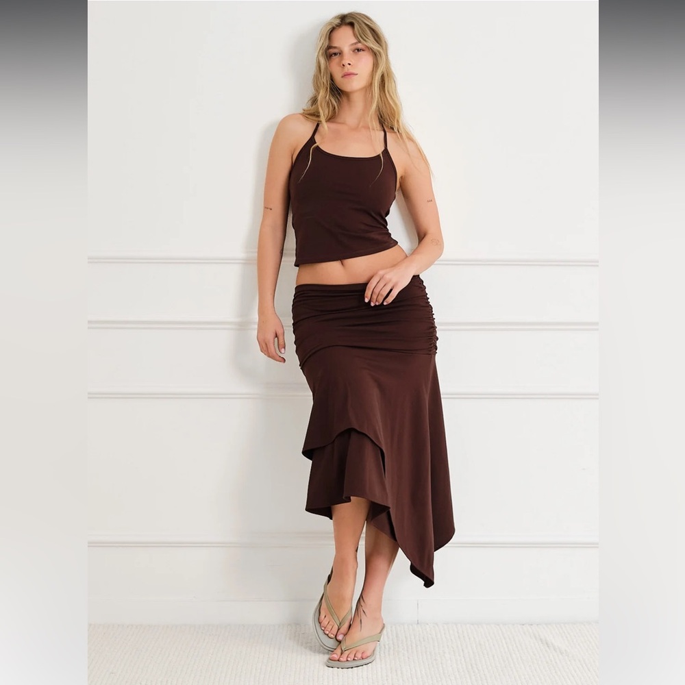 Feners Gresca Skirt Chocolat (L) - Picture 3 of 6